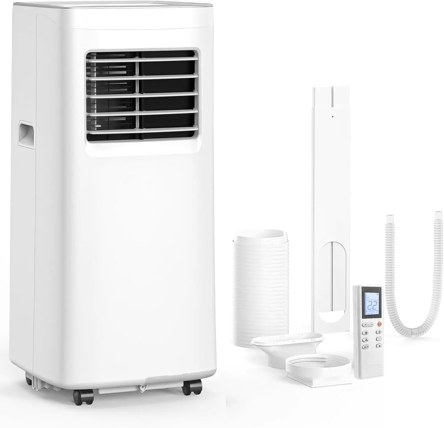 10,000 BTU portable AC with window installation kit — image 2